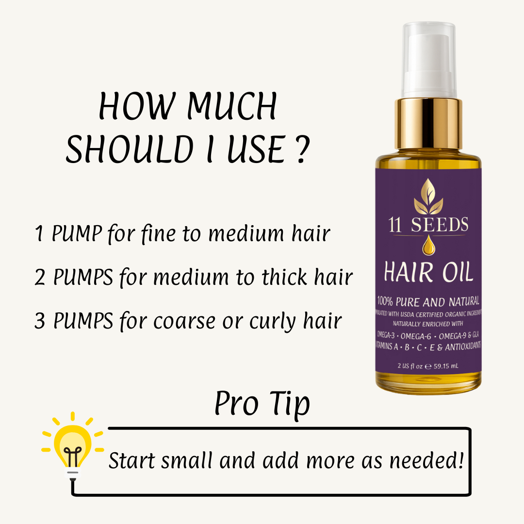 Organic Naturally Enriched Hair Oil Ingredients